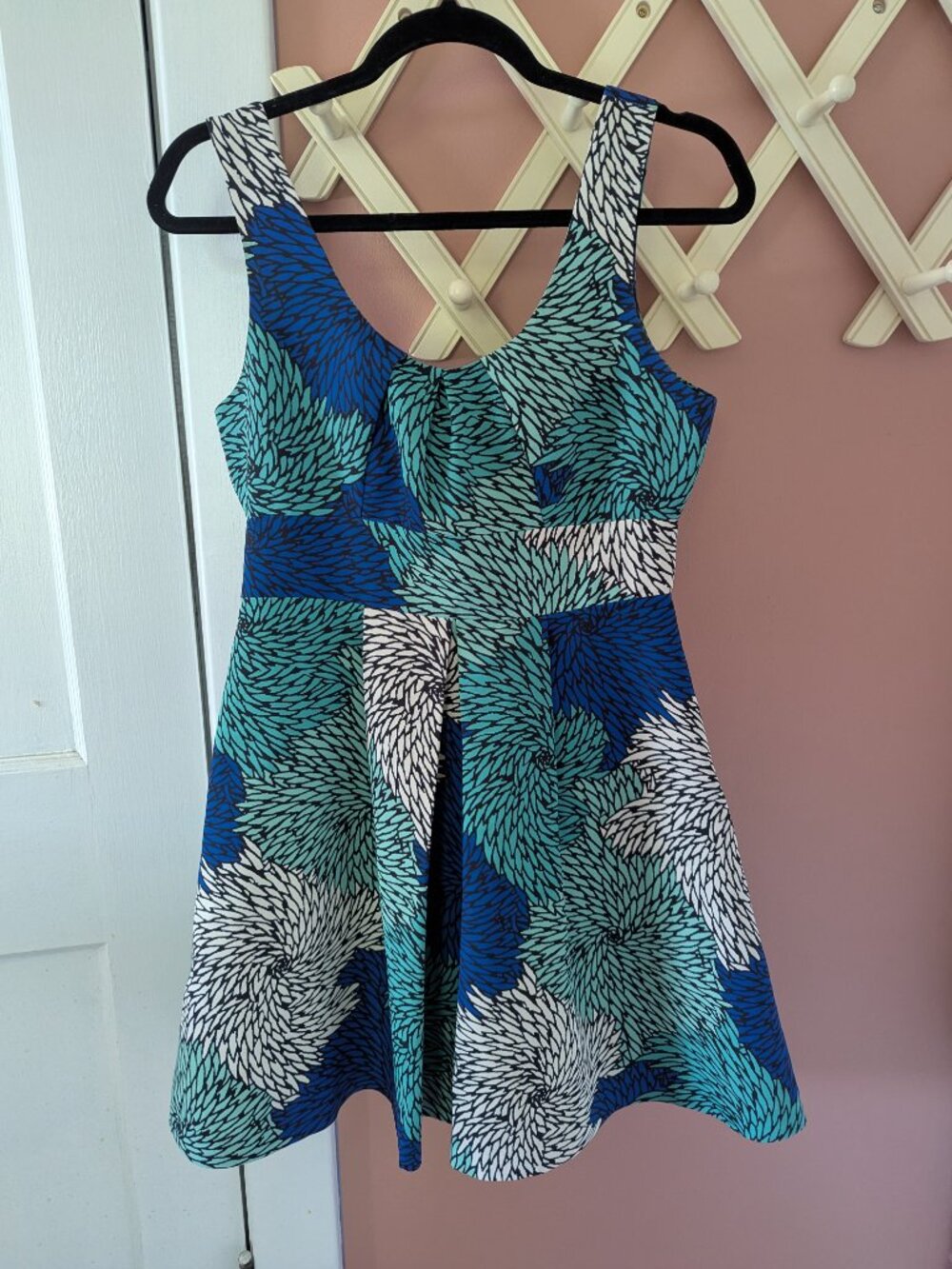 Anthropologie plenty by Tracy Reese petites – fun chrysanthemum A-line dress